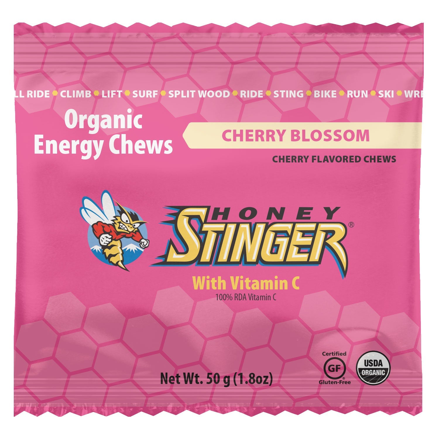 Honey Stinger, Energy Chews - Cherry Blossom