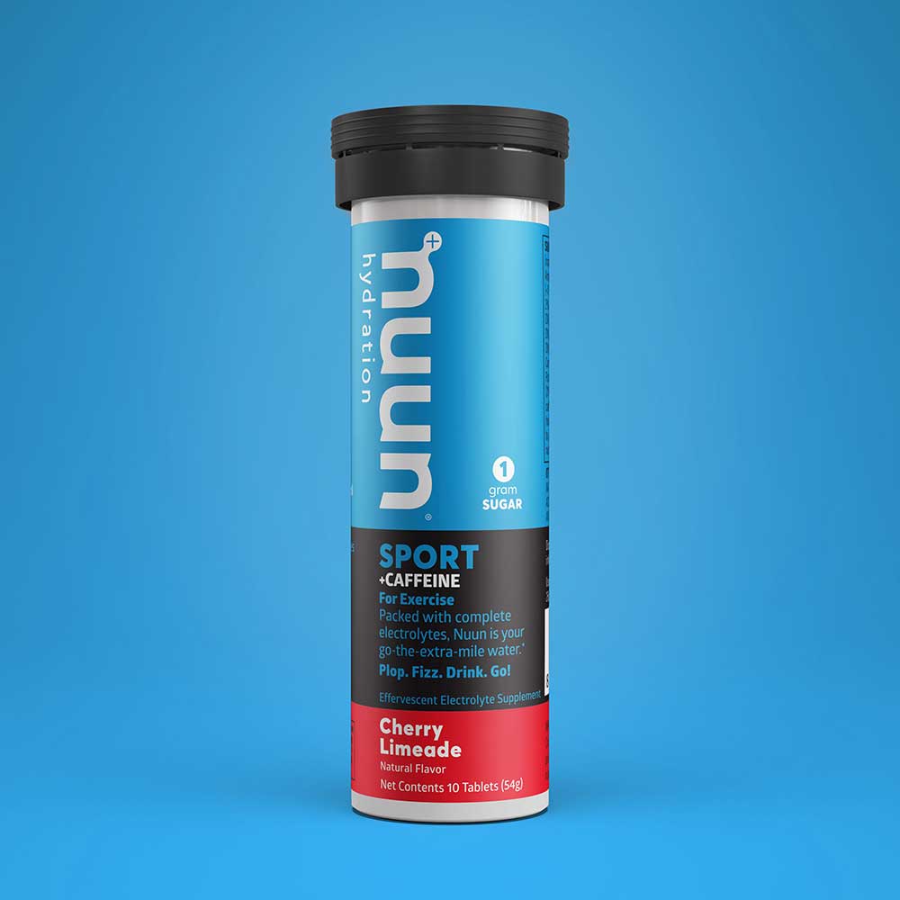 Nuun, Energy Drink Tablet - Electrolytes - Cherry Lime + Caffeine