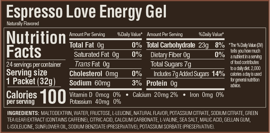 GU, Energy Gel - Espresso Love