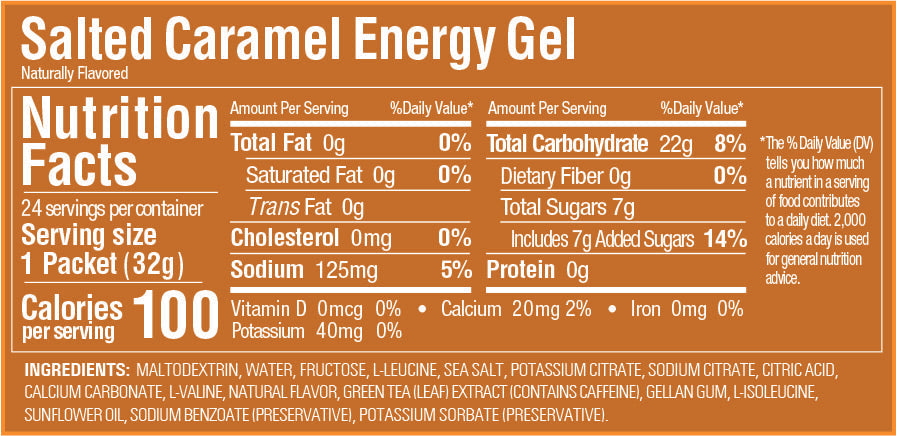 GU, Energy Gel - Salted Caramel