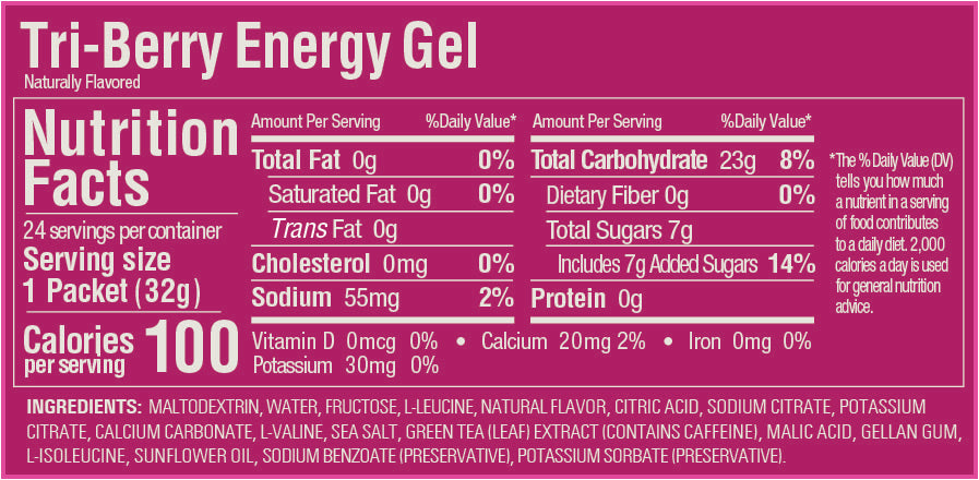 GU, Energy Gel - Tri-Berry