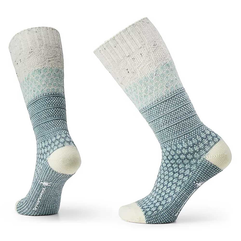 Smartwool, Everyday Popcorn Cable Crew Sock - Pewter Blue