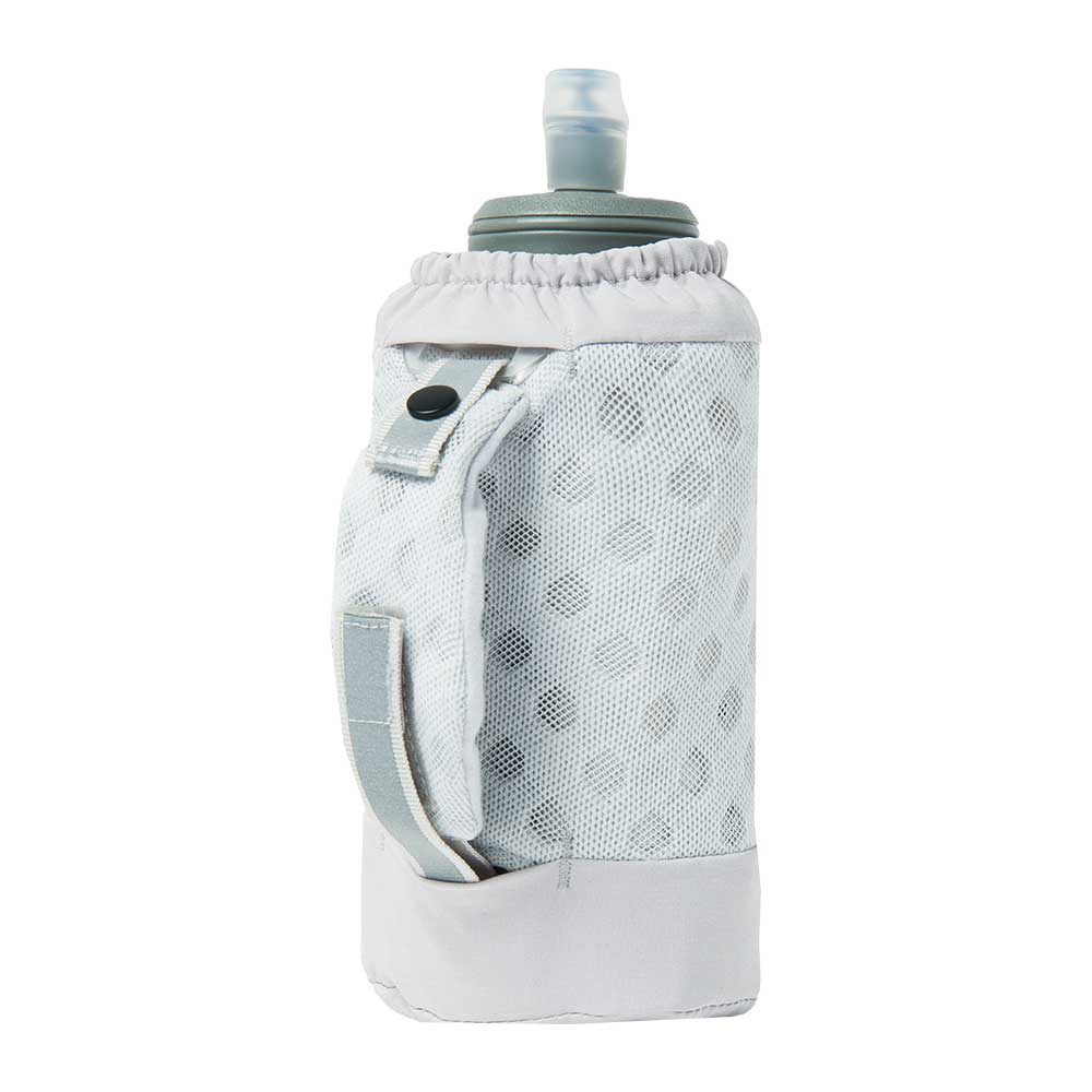 Nathan, ExoDraw 2.0 (18oz) Handheld Water Bottle - Vapor Grey/Estate Blue