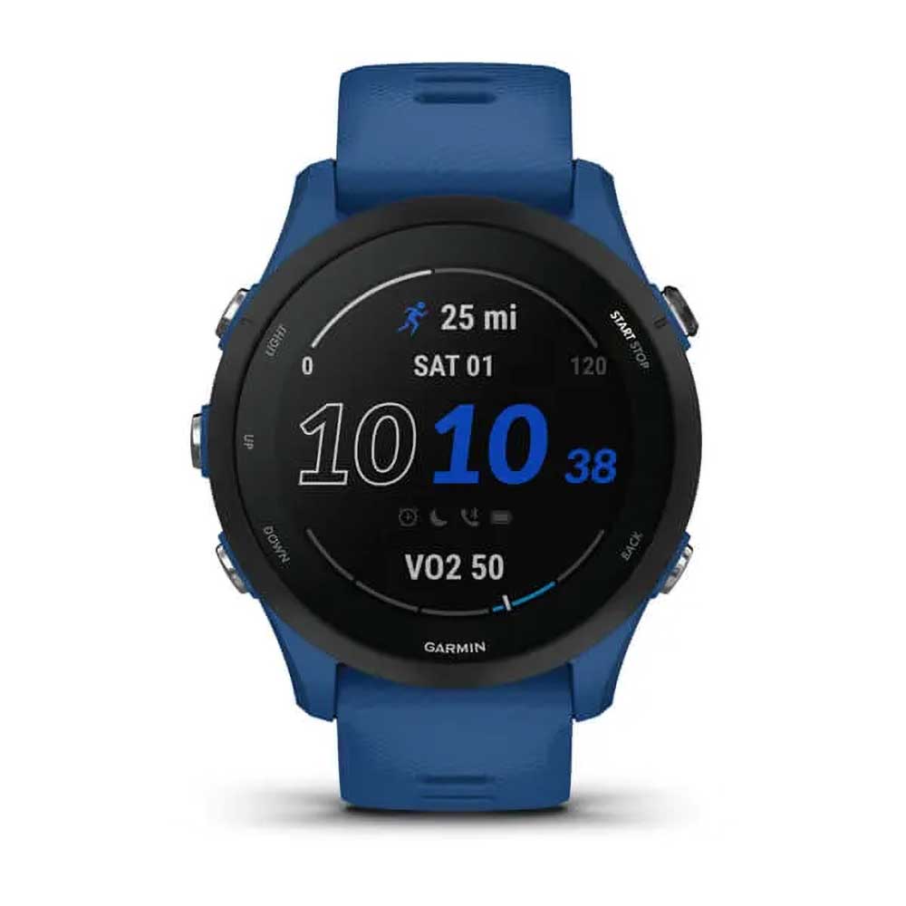 Garmin, Forerunner 255 GPS Running Smartwatch - Non Music — Tidal Blue