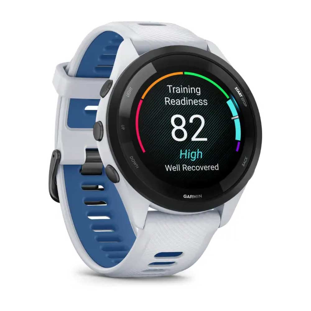 Garmin, Forerunner 265 - Whitestone/Tidal Blue