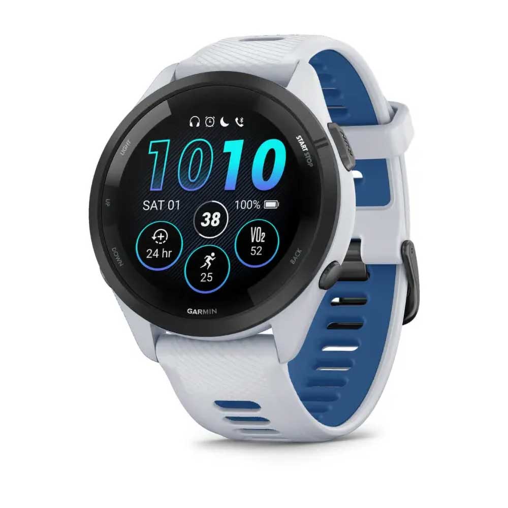 Garmin, Forerunner 265 - Whitestone/Tidal Blue