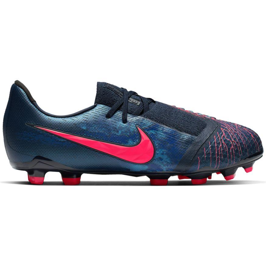 Nike, Jr Phantom Venom Elite FG Soccer Cleat - Obsidian/White/Black