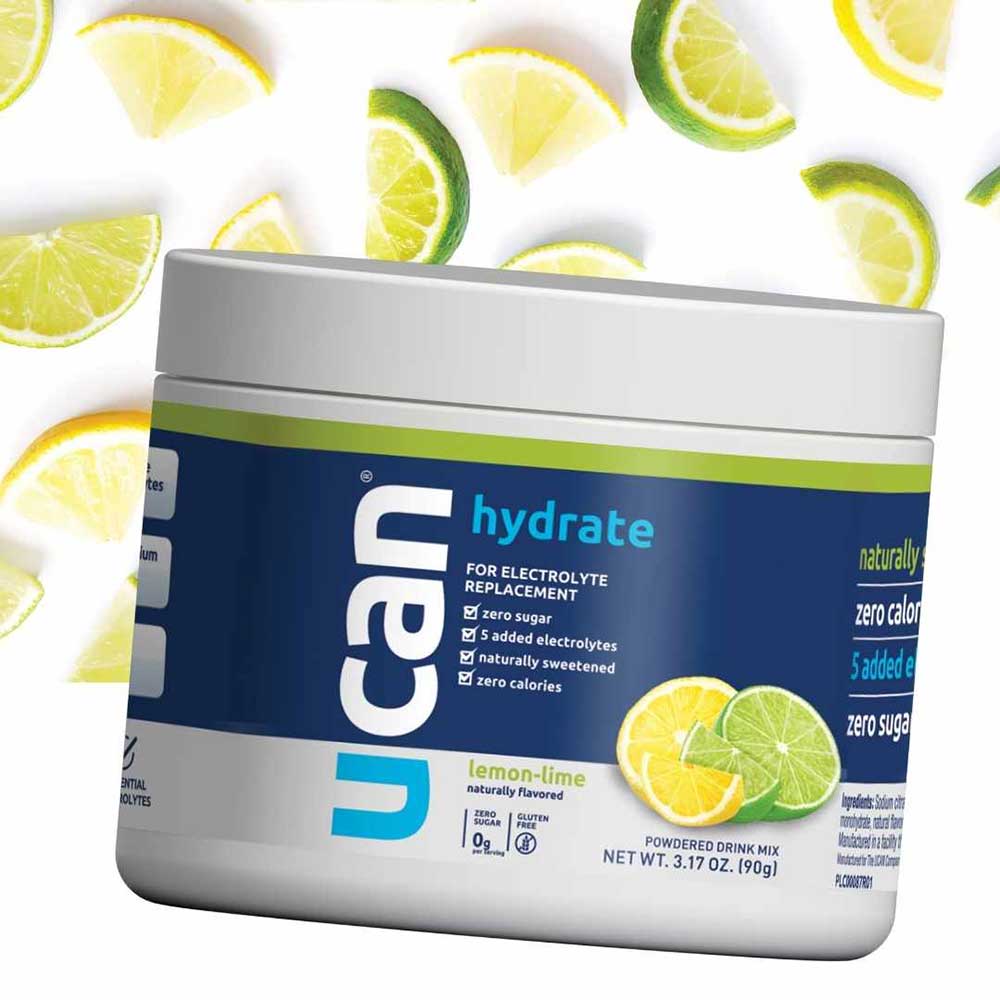 Generation UCAN, Lemon Lime Hydrate Drink Jar 30s