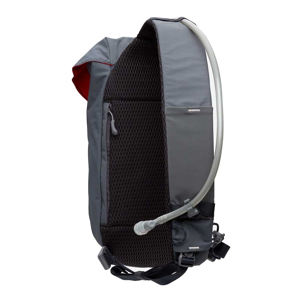 Nathan, Limitless Run Sling 6L Pack - Charcoal/Ribbon Red