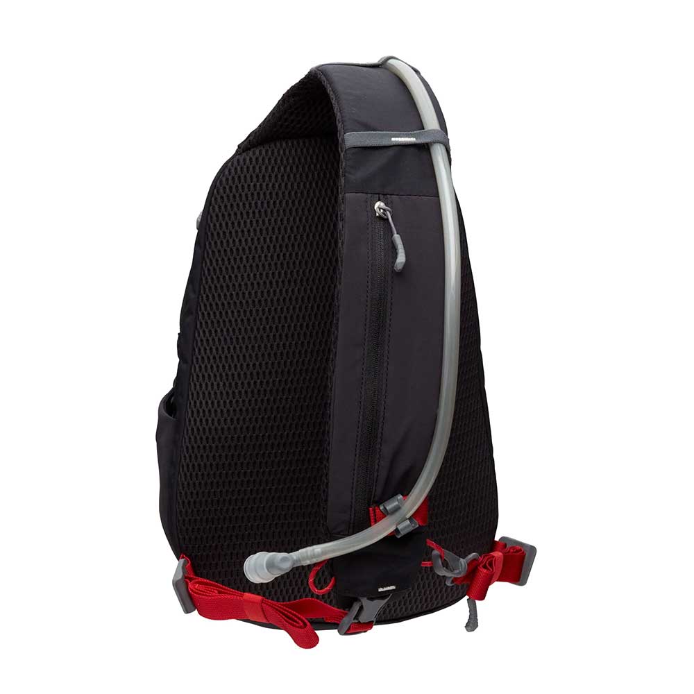 Nathan, Limitless Run Sling 8L Pack - Black/Ribbon Red