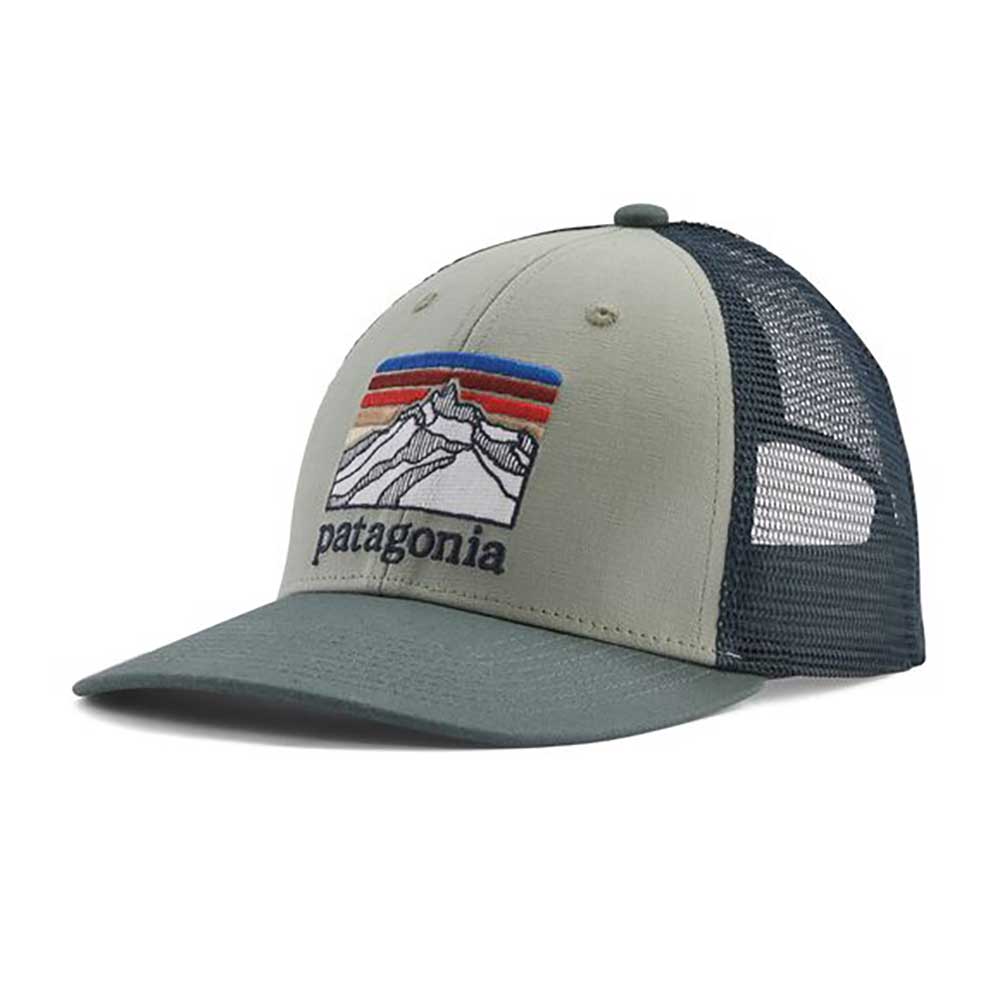 Patagonia, Line Logo Ridge LoPro Trucker Hat - Sleet Green