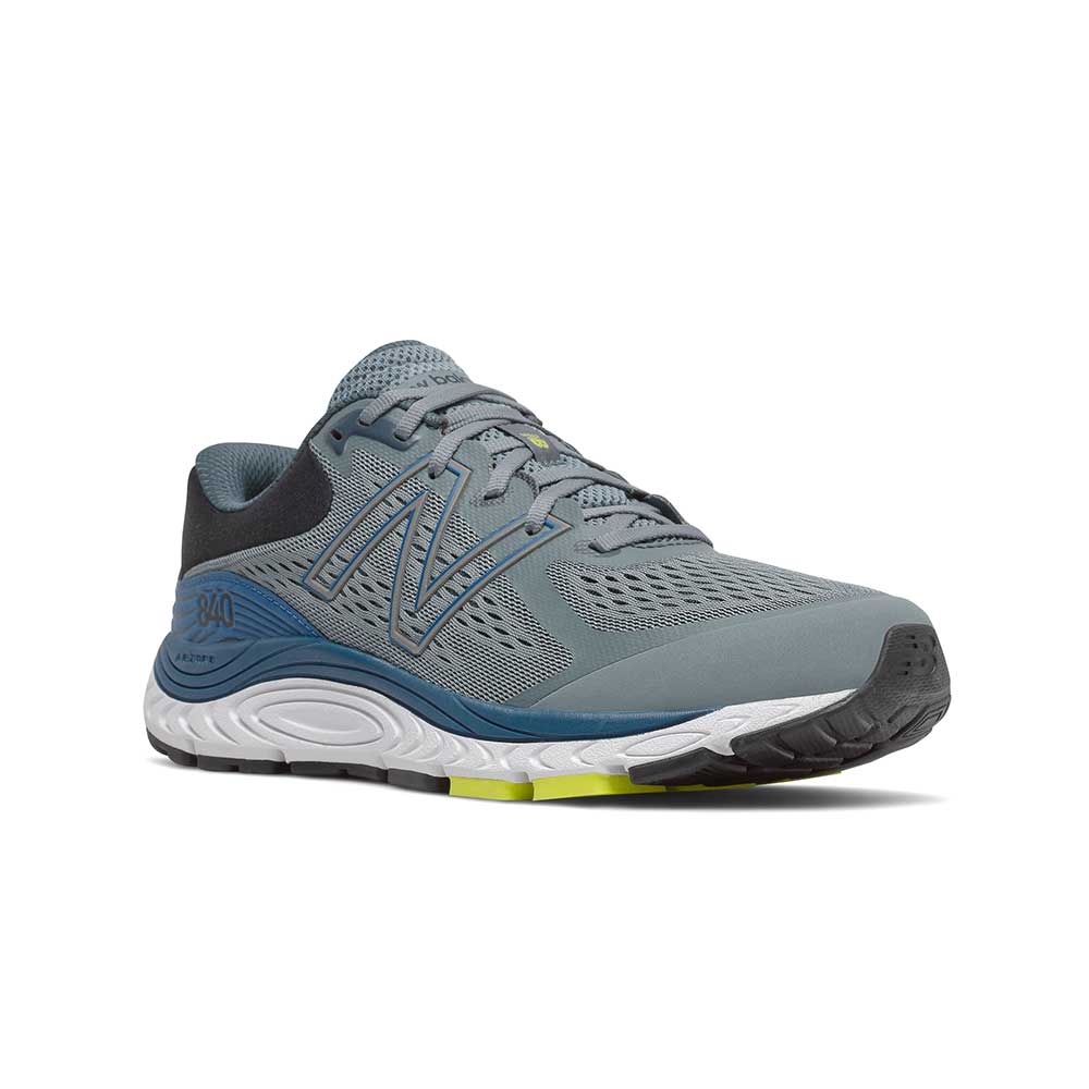 New Balance, Men's 840v5 Running Shoe - Ocean Grey/Oxygen Blue - Regular (D)