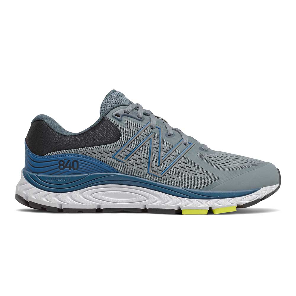 New Balance, Men's 840v5 Running Shoe - Ocean Grey/Oxygen Blue - Regular (D)