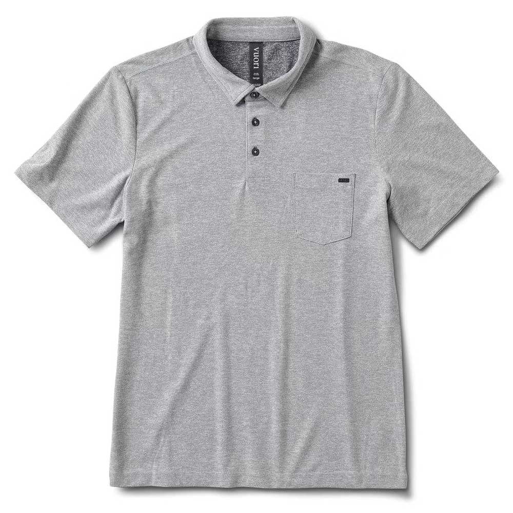 Vuori, Men's Ace Polo - Light Grey