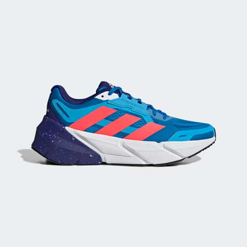 adidas, Men's AdiSTAR Running Shoe - Blue Rush/Turbo/Legacy Indigo - Regular (D)