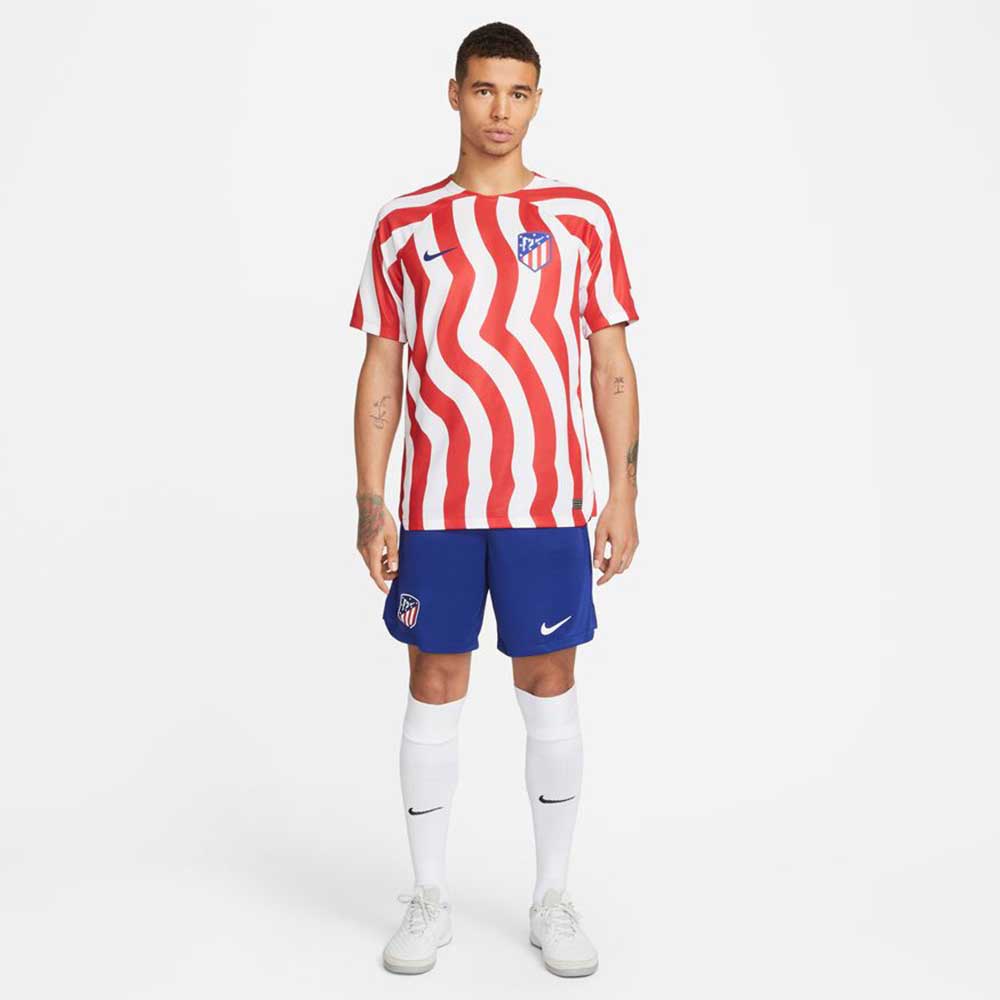 Nike, Men's Athletico Madrid 2022/23 Stadium Home Jersey - White/Deep Royal