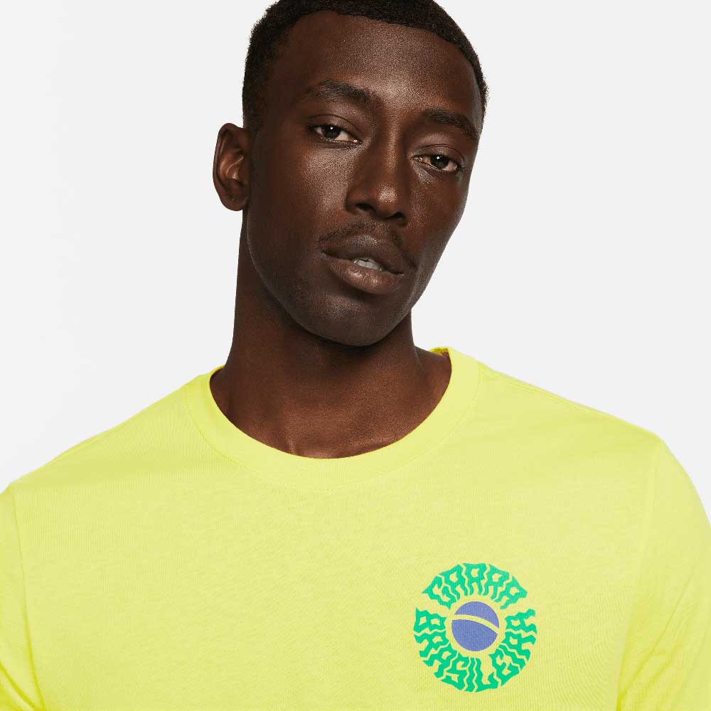 Nike, Men's CBF Voice World Cup 22 Tee - Dynamic Yellow