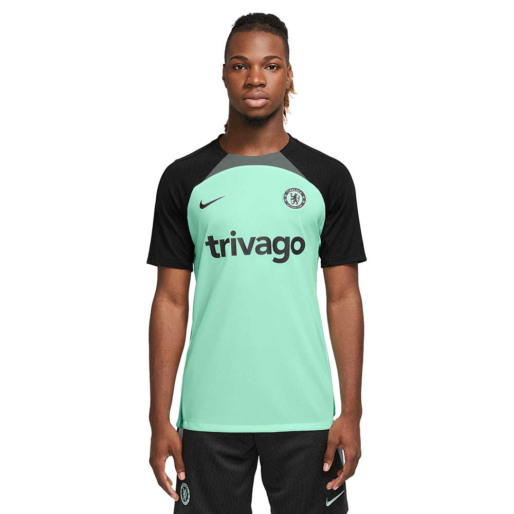 Nike, Men's Chelsea FC DF Strike SS Top - Mint Foam/Mint Foam/Cool Grey