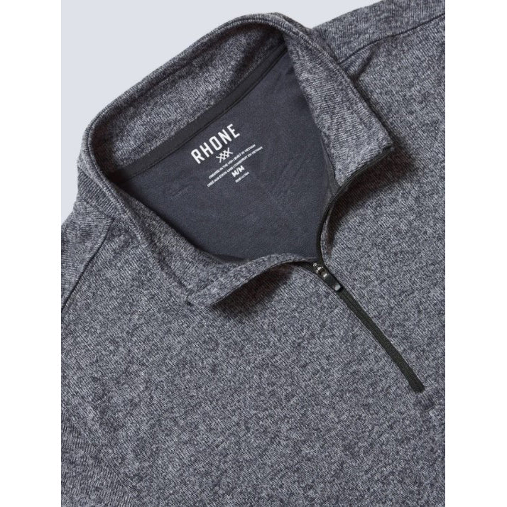 Rhone Apparel, Men's Commuter 1/4 Zip Top - Dark Grey Heather