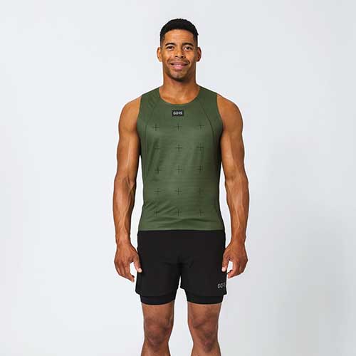 Gore Wear, Men's Contest Daily Singlet - Utility Green