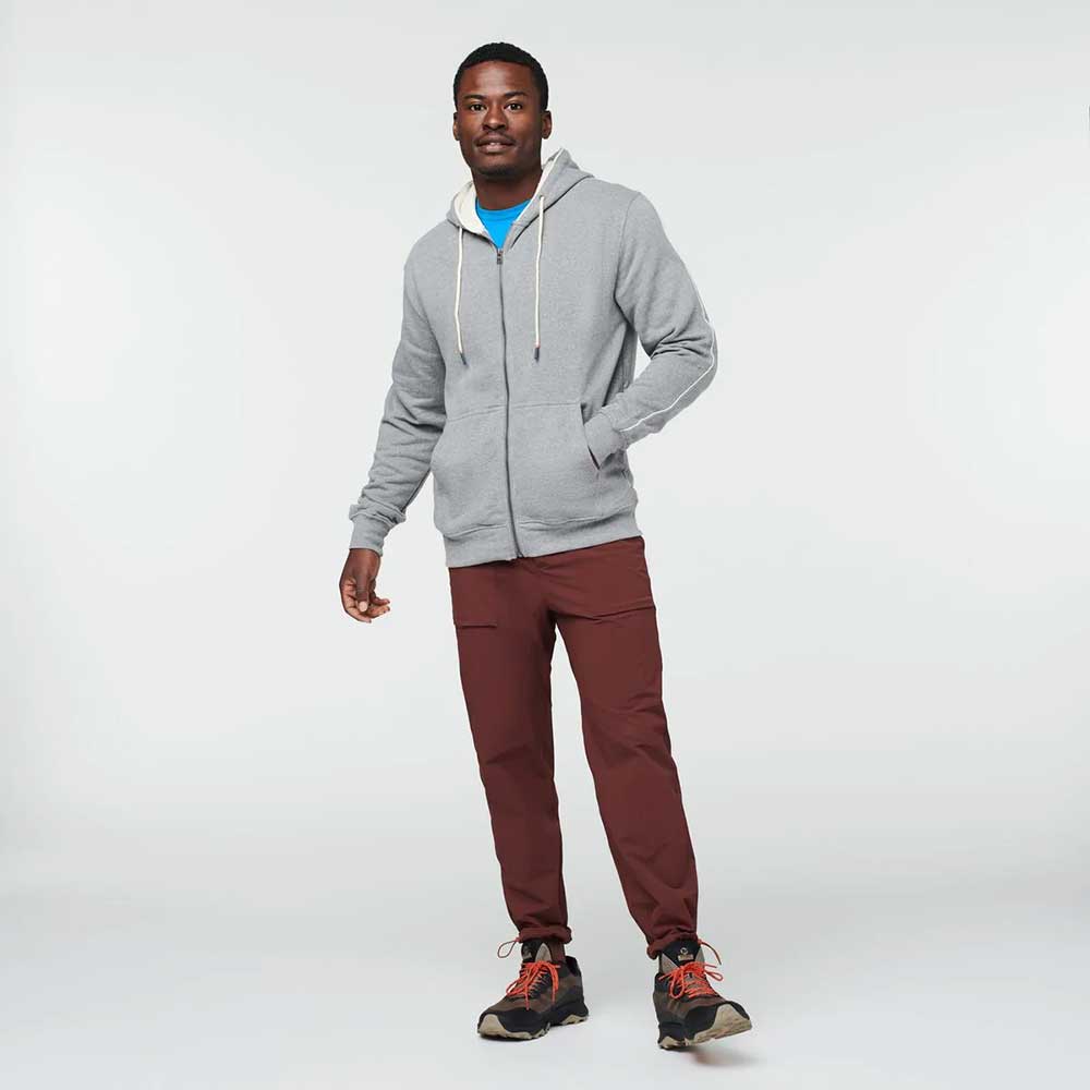 Cotopaxi, Men's Do Good Full-Zip Hoodie - Heather Grey