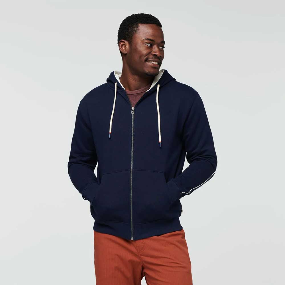 Cotopaxi, Men's Do Good Organic Full-Zip Hoodie - Maritime