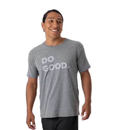 Cotopaxi, Men's Do Good T-Shirt - Heather Grey