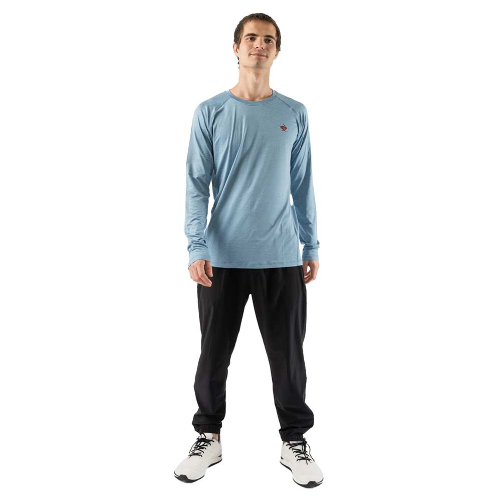 rabbit, Men's EZ Tee LS - Blue Mountain