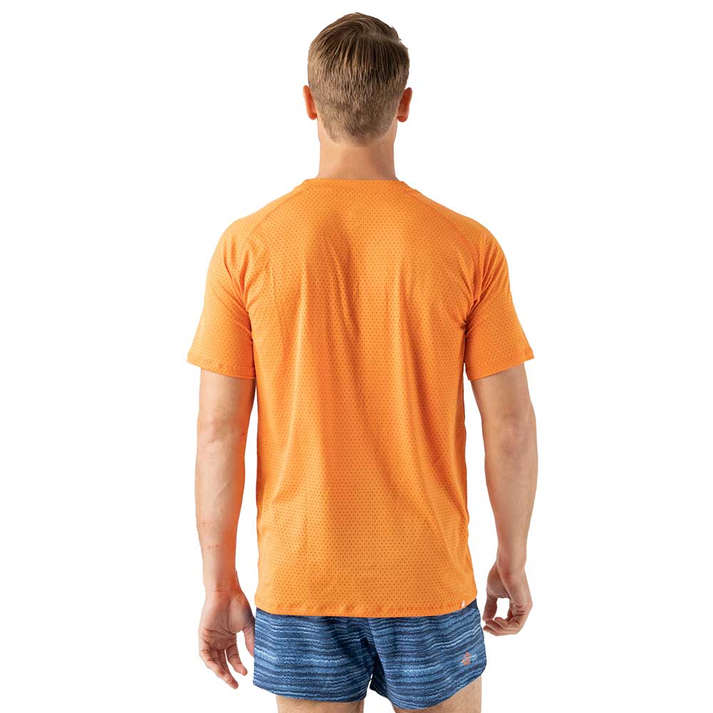 rabbit, Men's EZ Tee Perf SS Top - Vibrant Orange