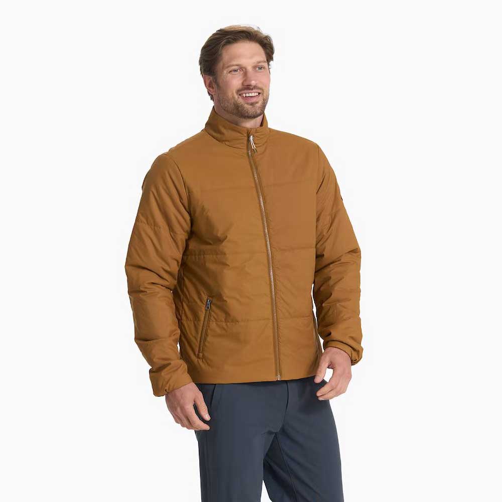 Vuori, Men's Echo Insulated Jacket - Camel