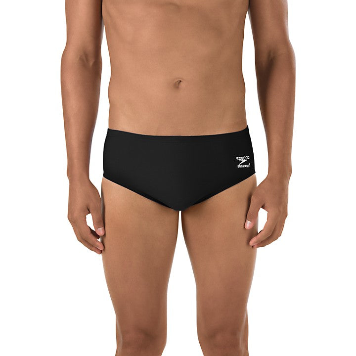 Speedo, Men's Endurance+ Solid Brief - Black