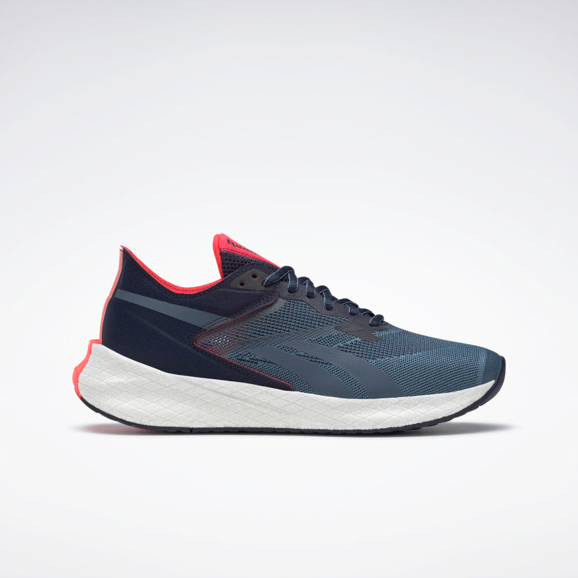 Reebok, Men's Floatride Energy Symmetros Running Shoe - Vector Navy/Blue Slate/Neon Cherry - Regular (D)