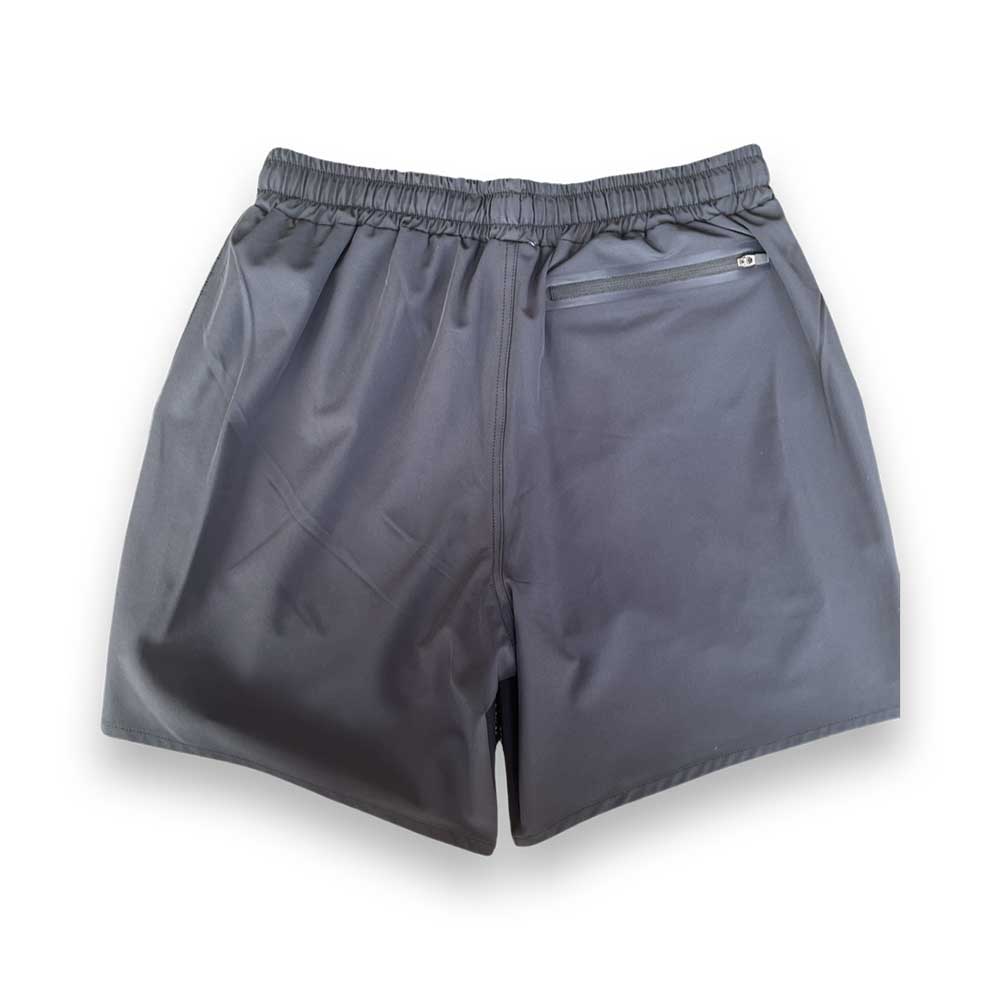 Gazelle Sports, Men's HydroTech Everyday Short - Black/Black Embroidered Gazelle Patch