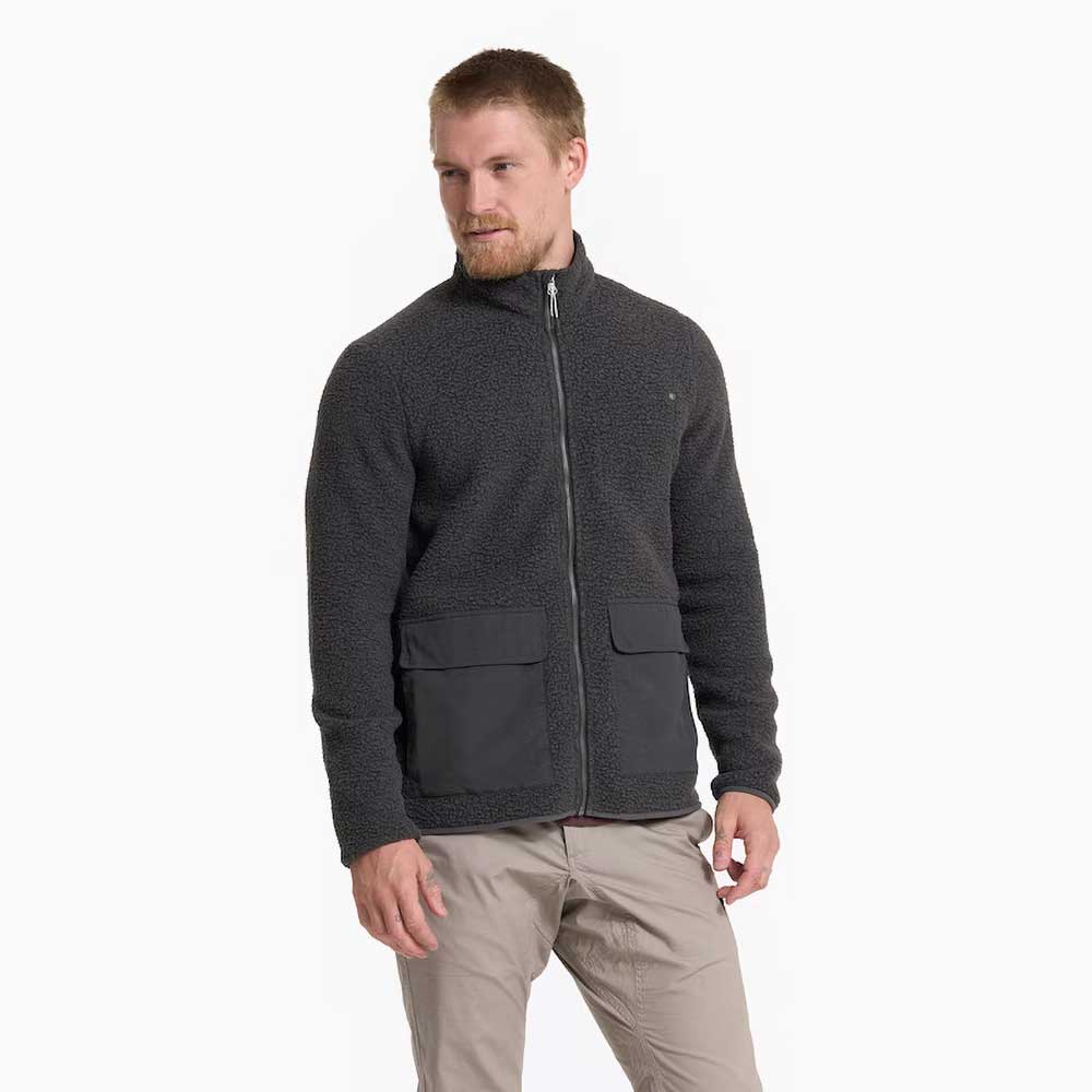 Vuori, Men's Idyllwild Sherpa Jacket - Charcoal