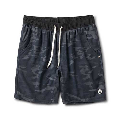 Vuori, Men's Kore Short - Black Watercolor Camo