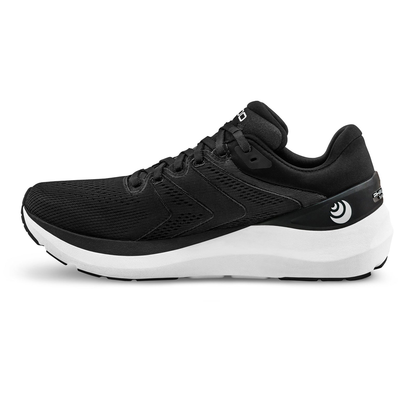 TOPO Athletic, Men's Phantom 2 Running Shoe - Black/White - Regular (D)