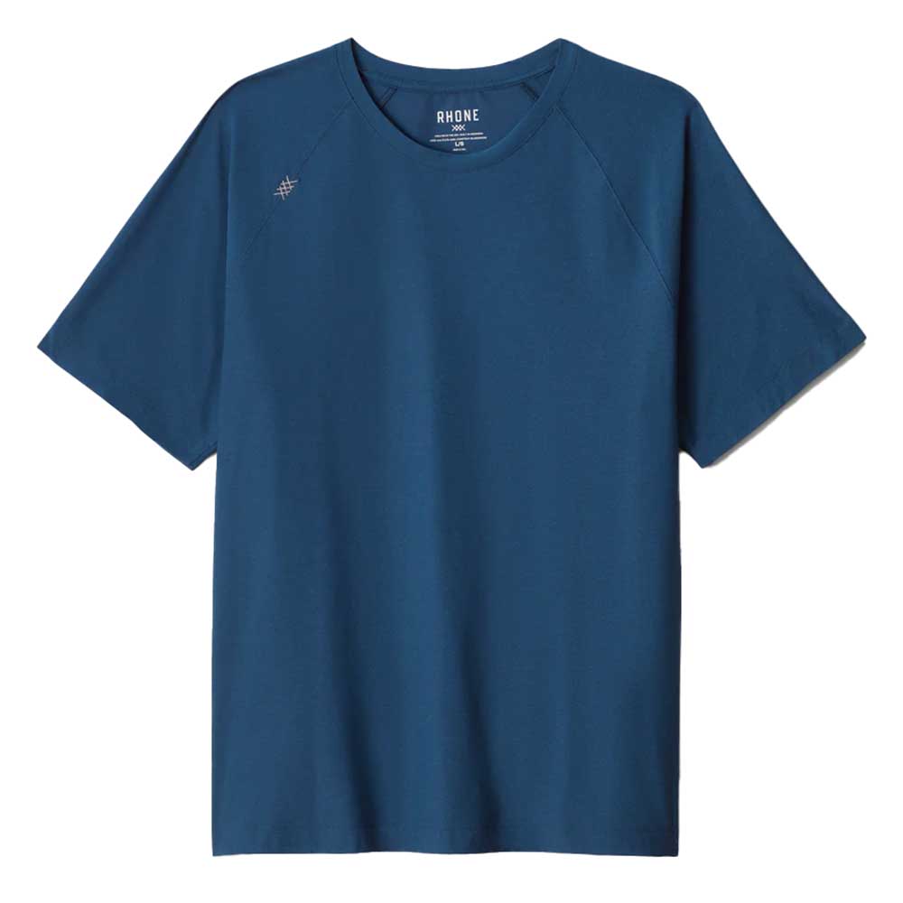 Rhone Apparel, Men's Reign Short Sleeve - Storm Blue/Navy