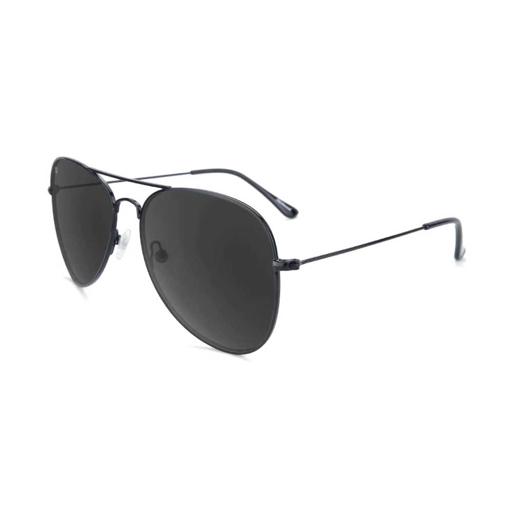 Knockaround, Mile Highs Sunglasses - Black/Smoke