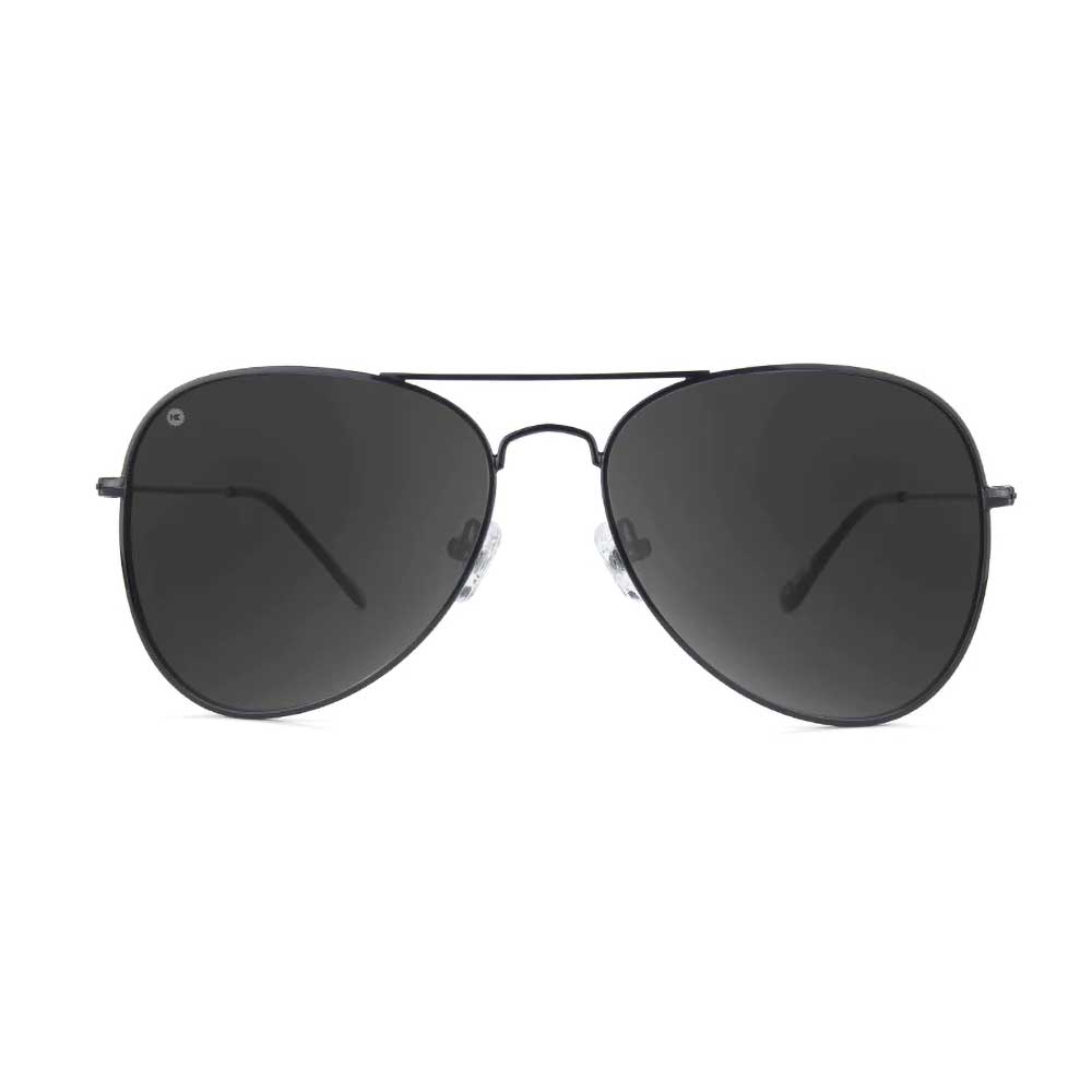 Knockaround, Mile Highs Sunglasses - Black/Smoke