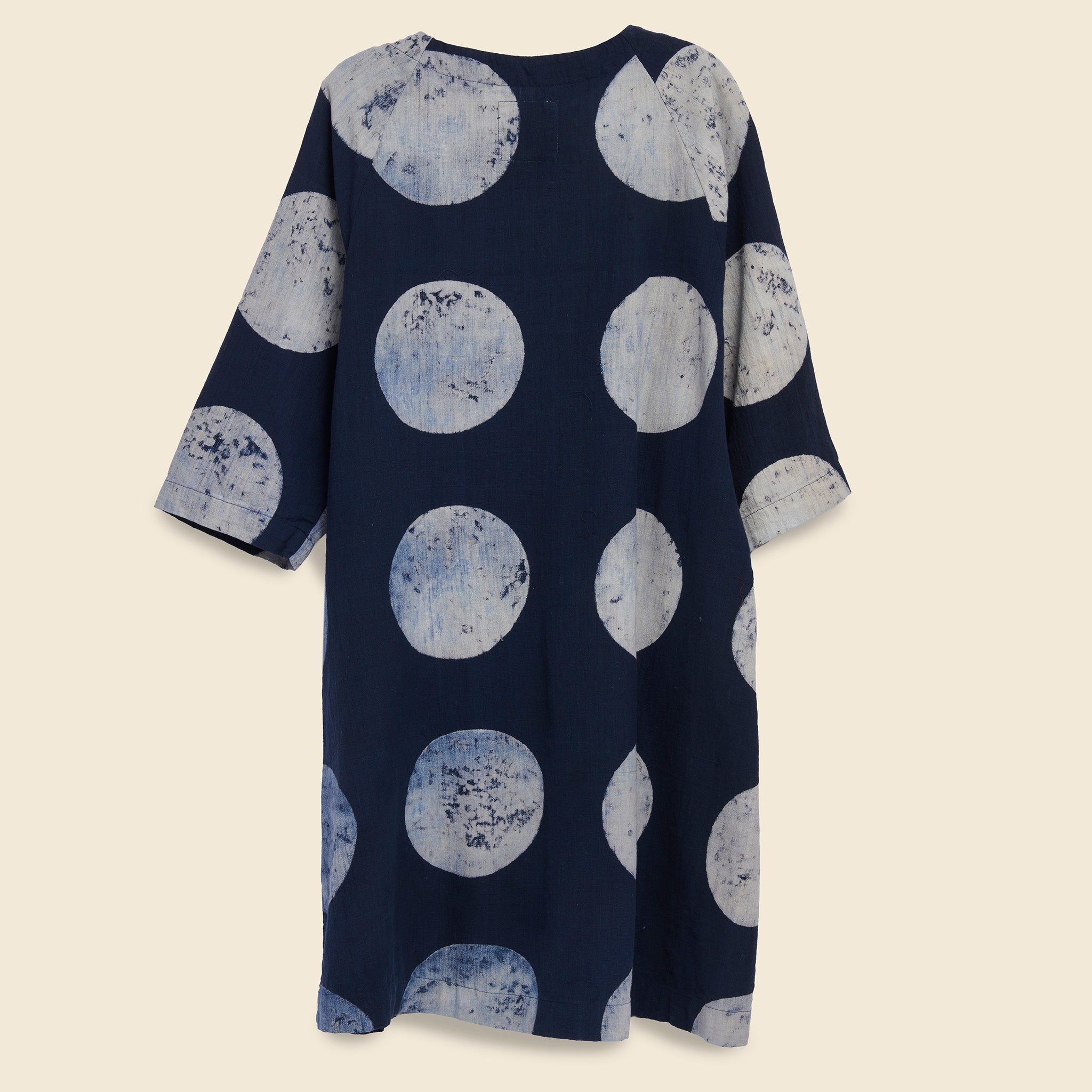 Auntie Oti, Moon Shift Dress - Indigo