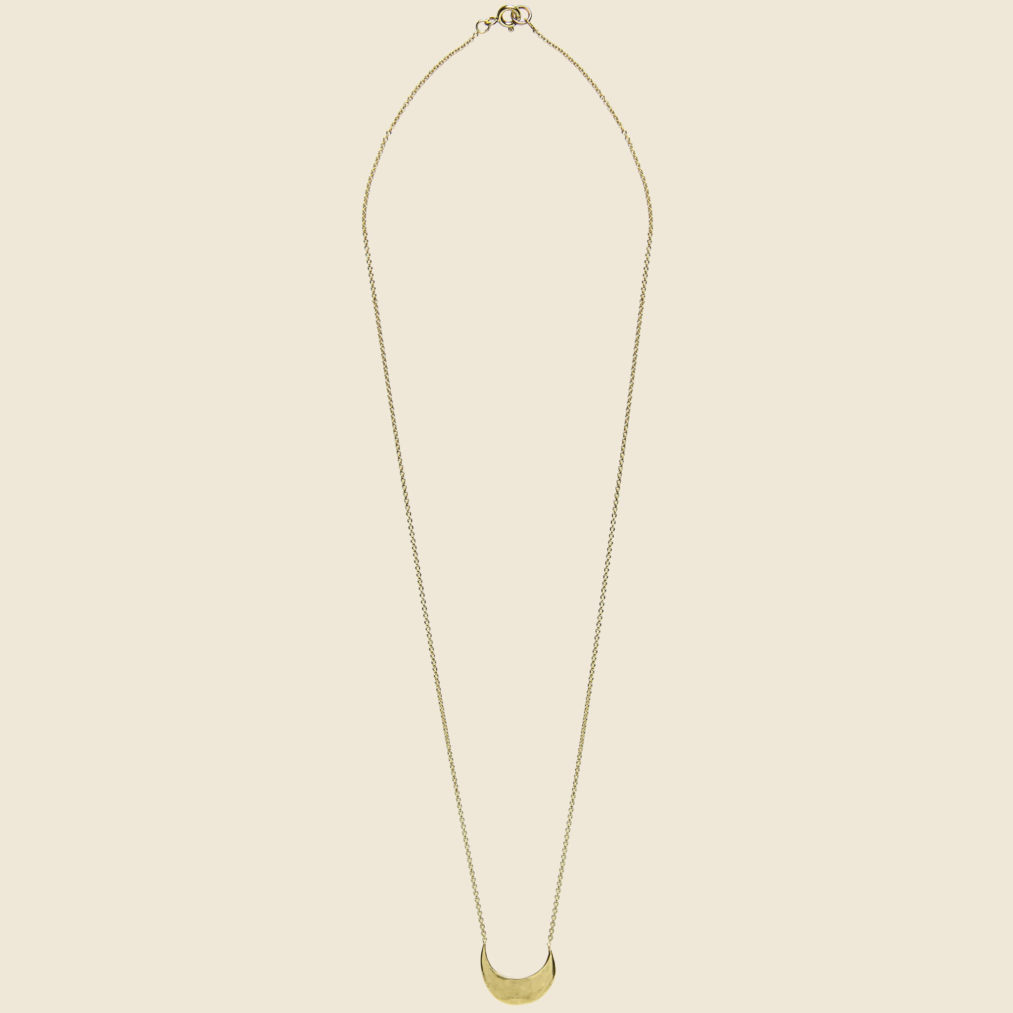 Amanda Hunt, Muse Crescent Necklace - Bronze