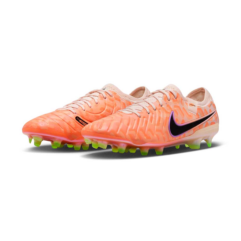 Nike, Nike Tiempo Legend 10 Elite NU FG Soccer CLeat - Guava Ice/Black- Regular (D)