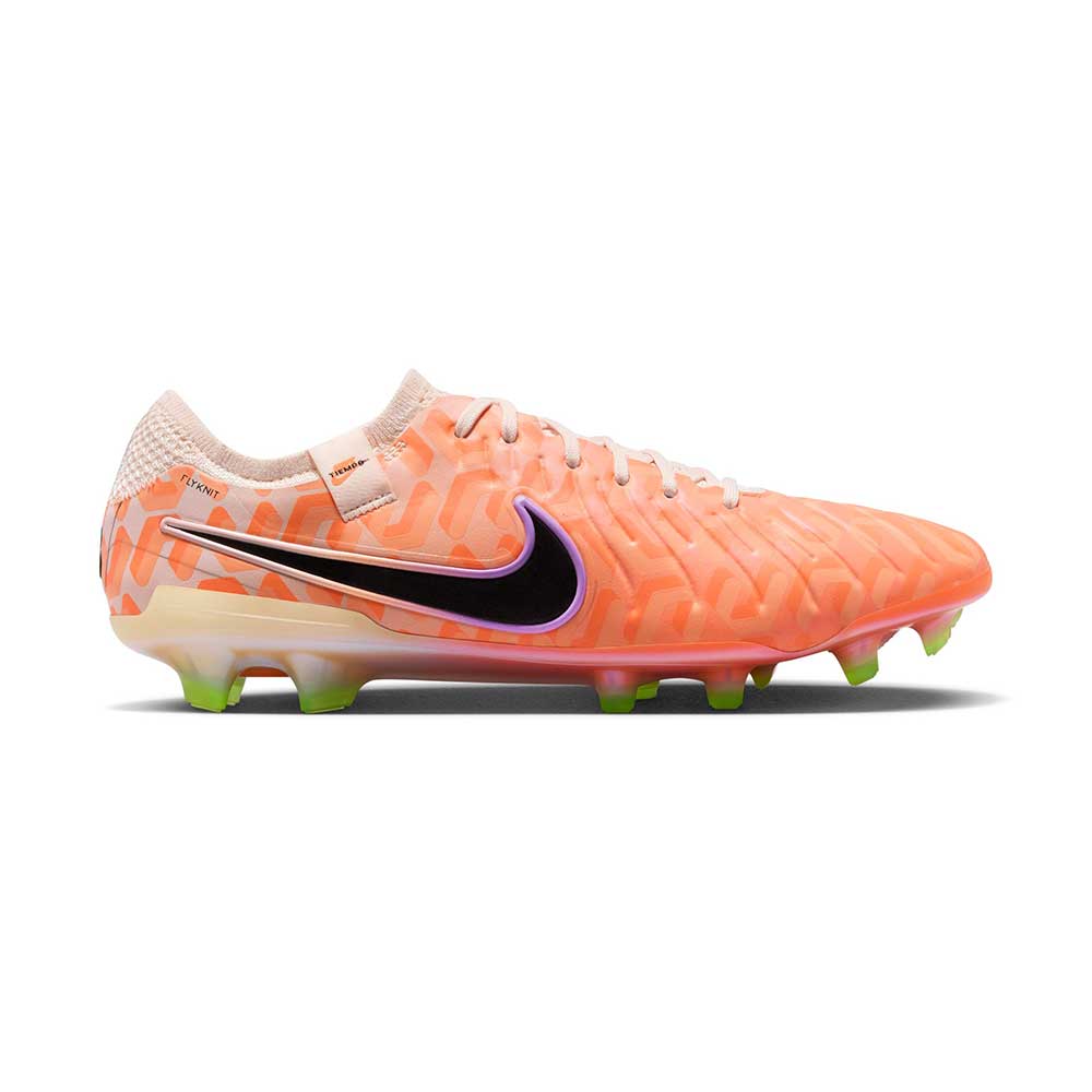 Nike, Nike Tiempo Legend 10 Elite NU FG Soccer CLeat - Guava Ice/Black- Regular (D)