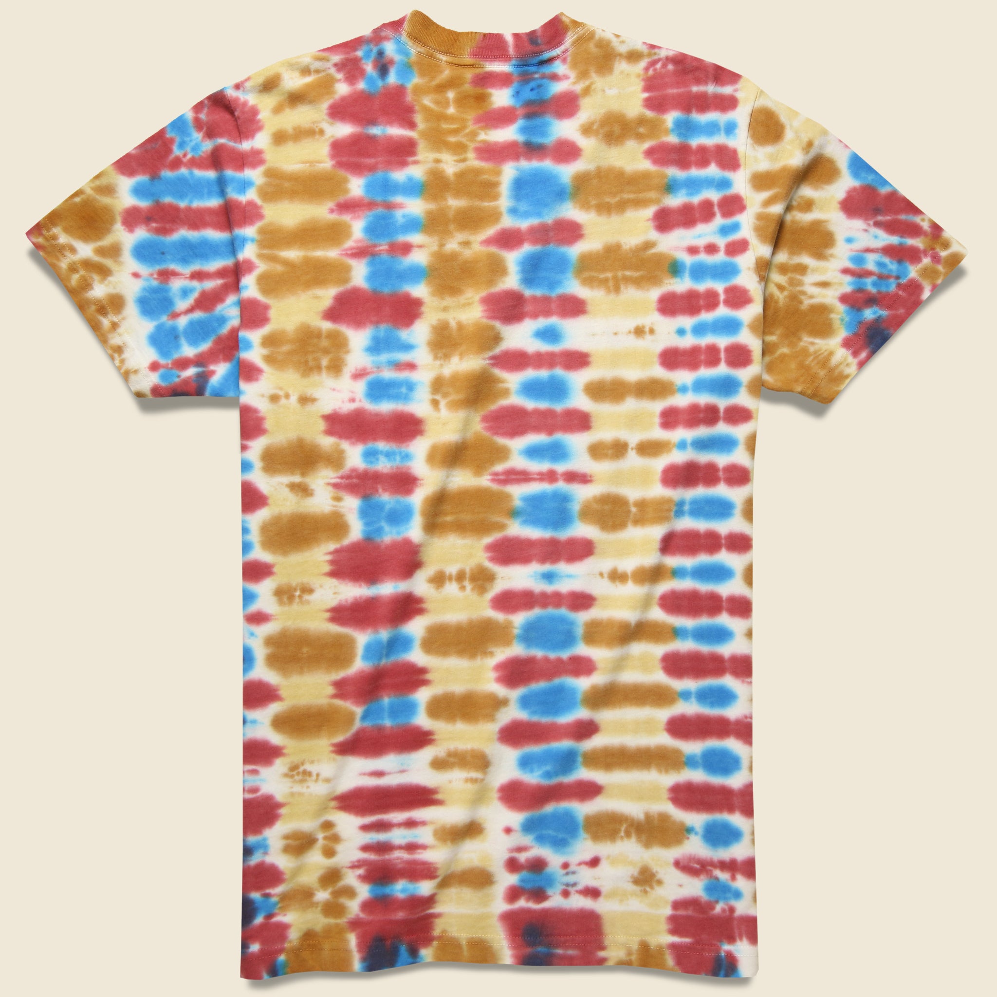 Battenwear, Pocket Tee - Parallel Tie Dye