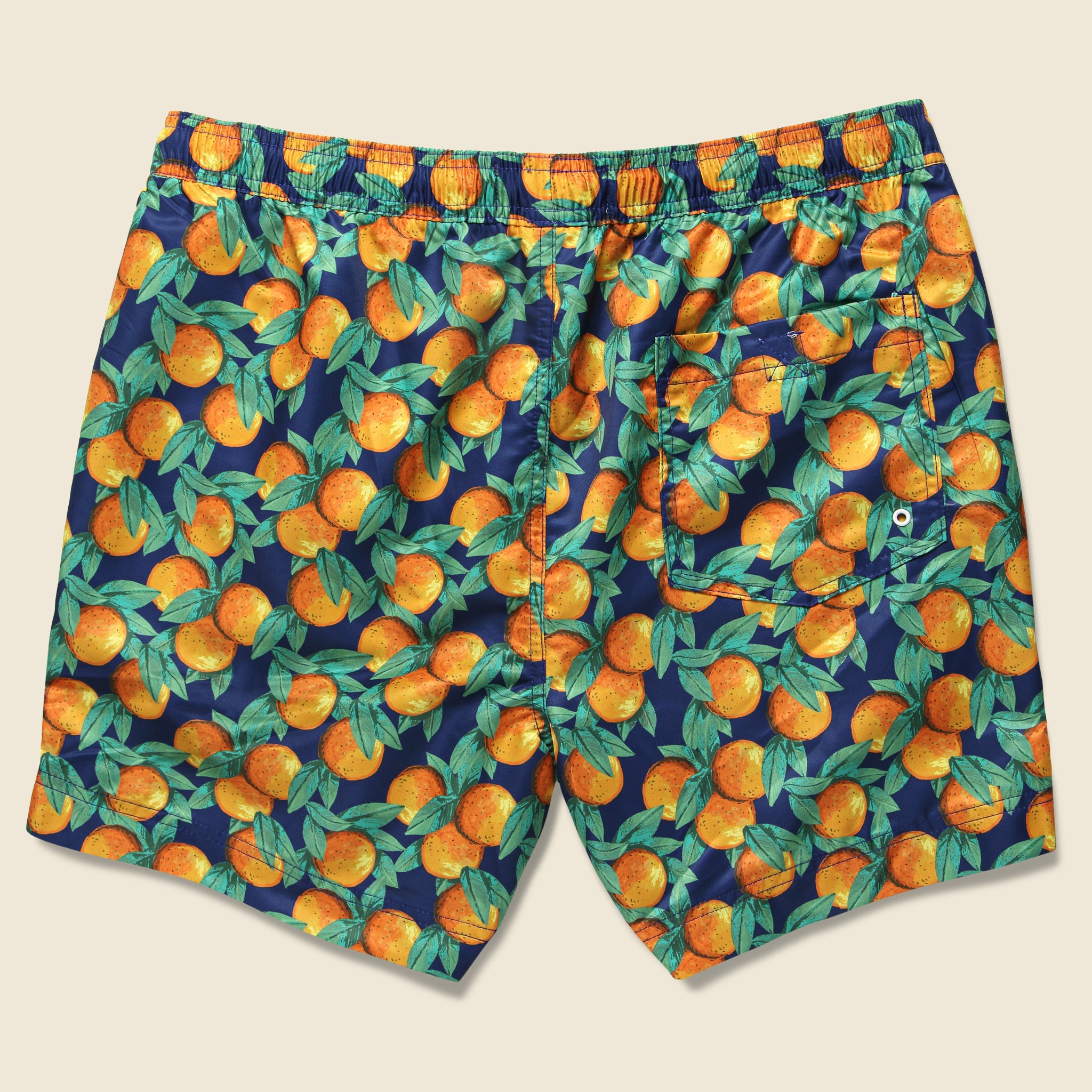 Afield, Printed Swimshorts - Naranja