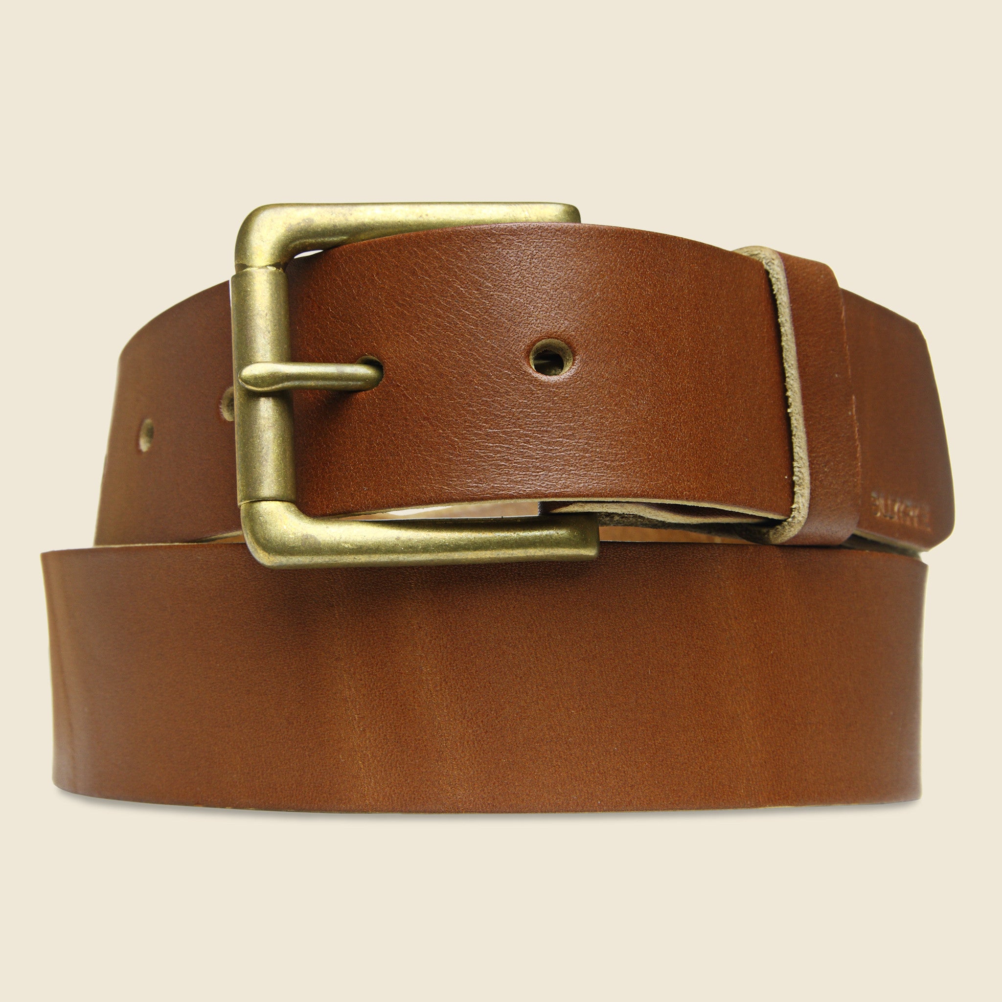 BILLYKIRK, Roller Bar Belt - Tan