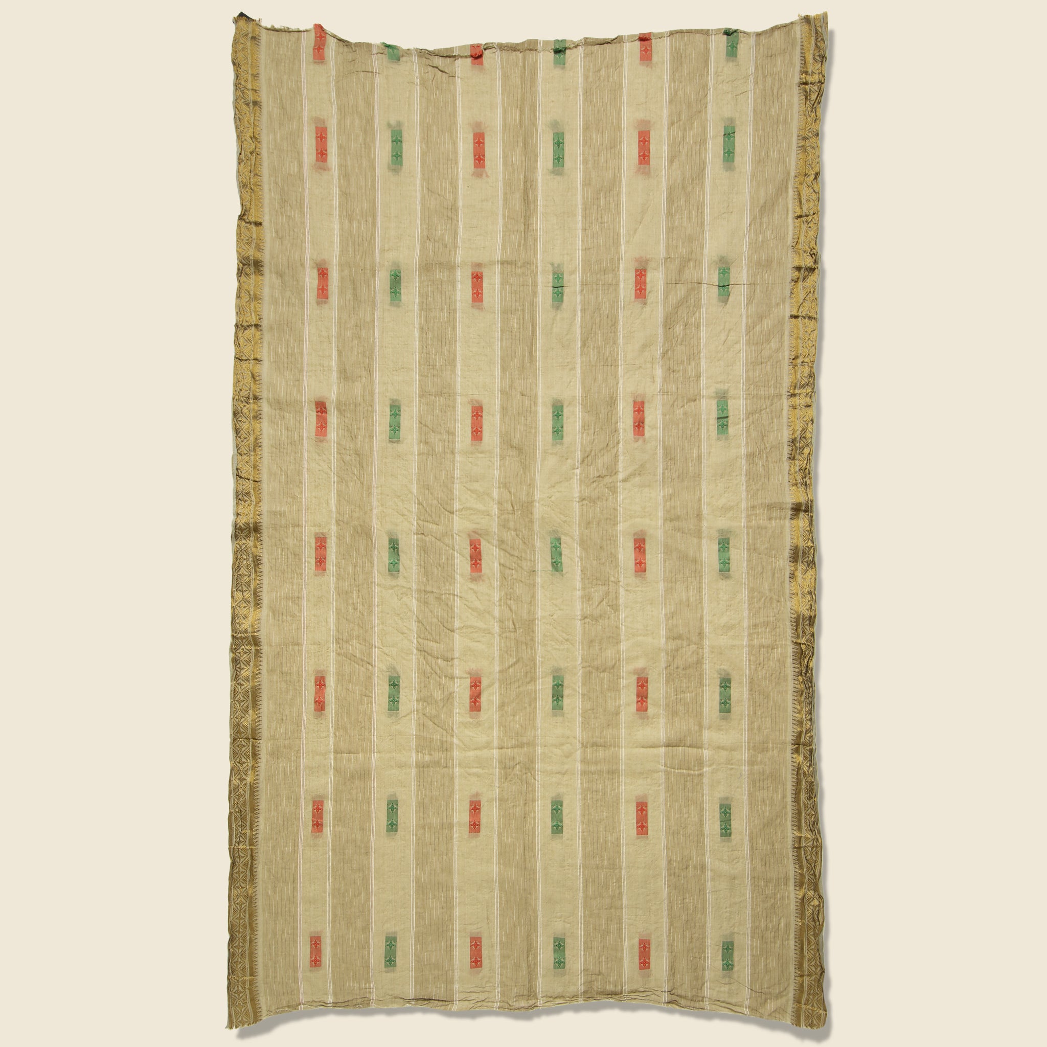 Auntie Oti, Sari Wrap - Khaki