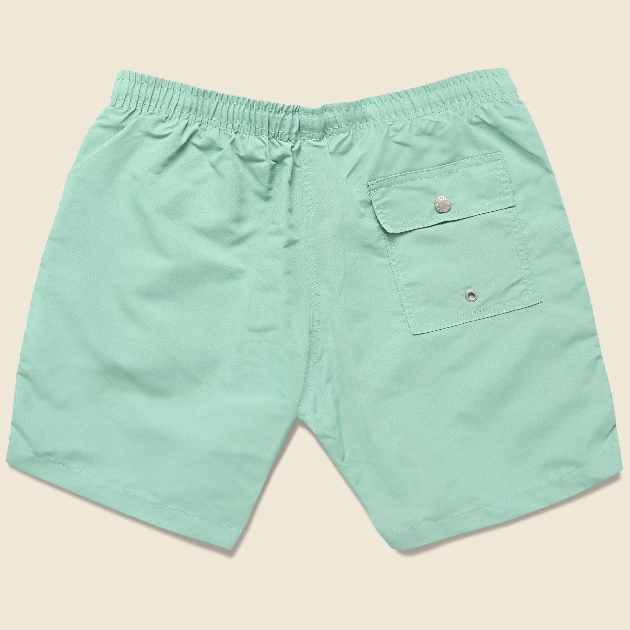 Bather, Solid Swim Trunk - Sea Foam