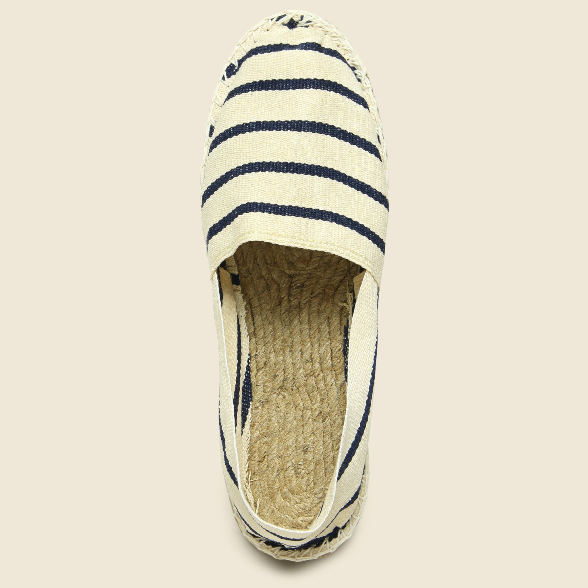 Armor Lux, Stripe Espadrilles - Navy/Natural