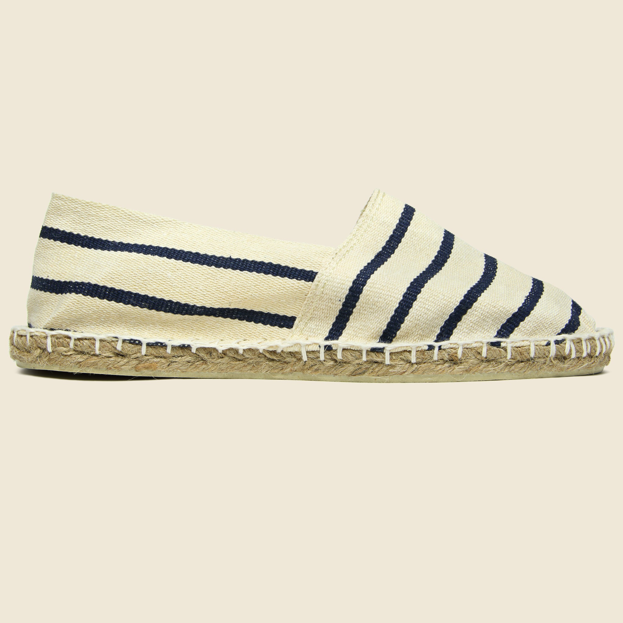 Armor Lux, Stripe Espadrilles - Navy/Natural